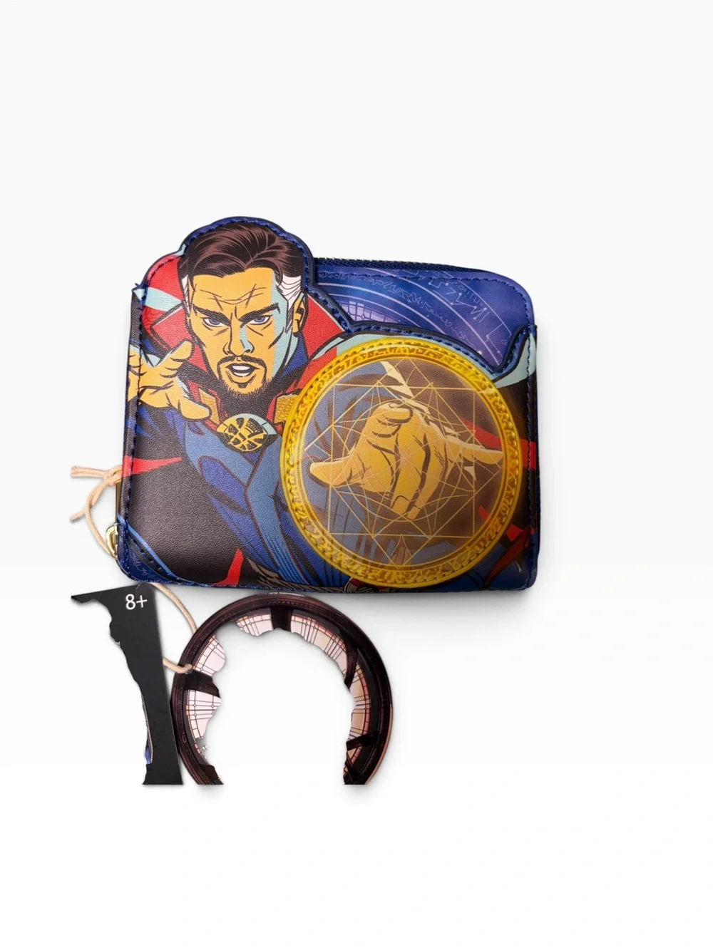 Loungefly Doctor Strange Multiverse of Madness Glow In The Dark Zip Wallet